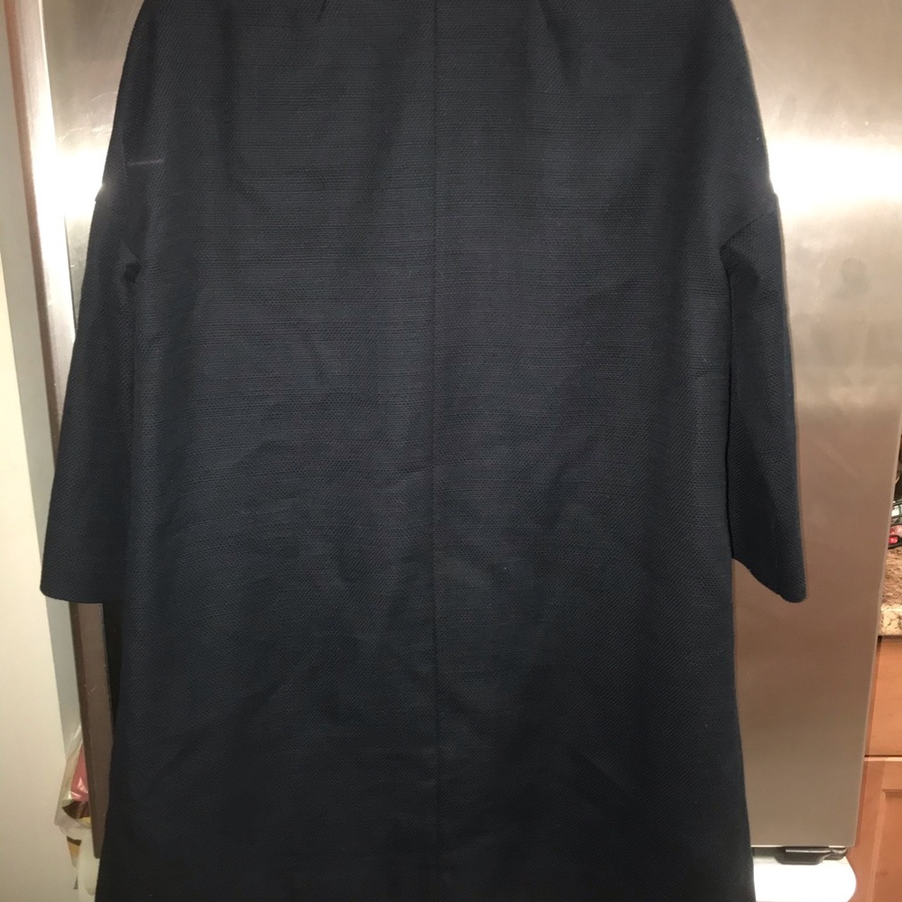 BNWOT navy French connection 3/4 sleeve pea coat - Picture 5 of 5